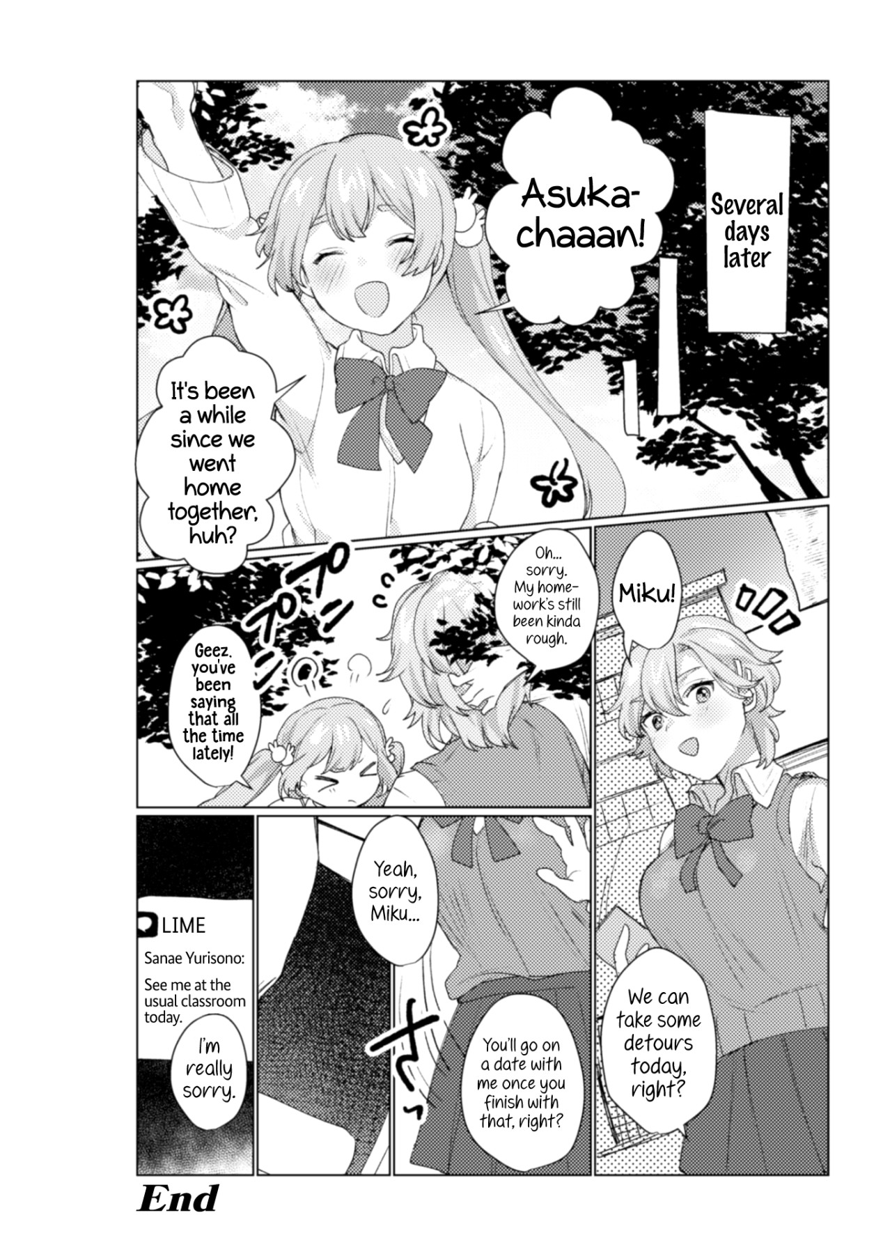 Hentai Manga Comic-2D Comic Magazine NTR Lesbians - If Your Girlfriend Got Taken By a Lesbian-Read-64